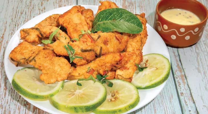 লেবু দিয়ে বাহারি পদ