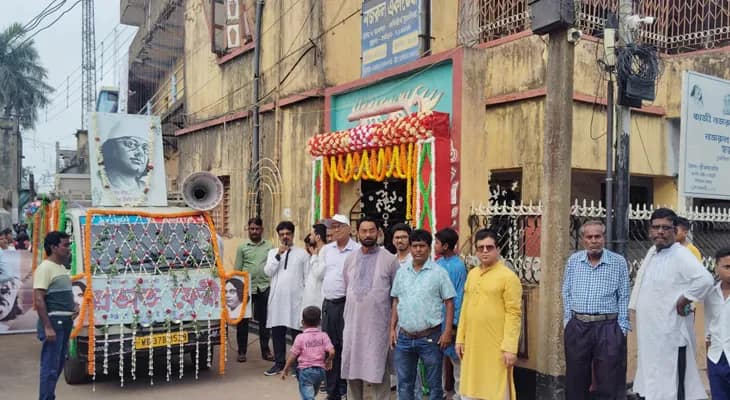কাজী নজরুল ইসলামের জন্মস্থান চুরুলিয়ায় শুরু হল নজরুল জয়ন্তী অনুষ্ঠান