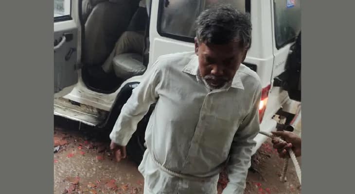 স্ত্রীর মাথায় শাবল মেরে খুন, গ্রেপ্তার স্বামী