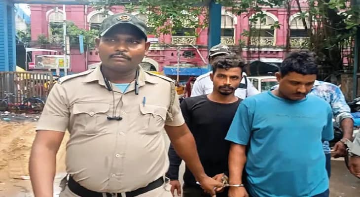 ফিল্মি কায়দায় ডাকাত দলের  পিছু ধাওয়া, লরি সহ ধৃত দুই