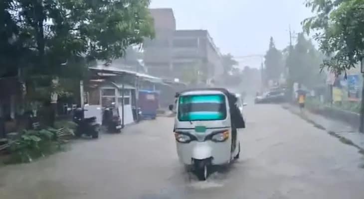 অসমে ব্যাপক বৃষ্টি, জলমগ্ন একাধিক এলাকা
