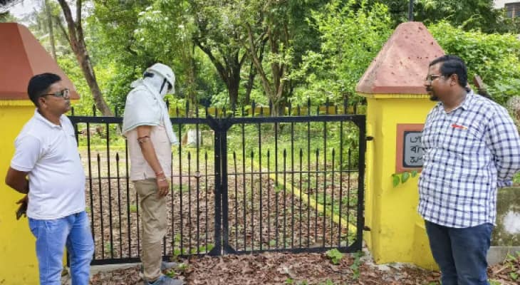 অবন ঠাকুরের বাসভবন ভাঙার কাজ আবার বন্ধ করল পুরসভা