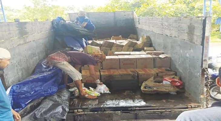 হলদিয়ায় পণ্য বোঝাই ট্রাক ছিনতাই, পুলিসের অভিযান গ্রেপ্তার ৯ দুষ্কৃতী