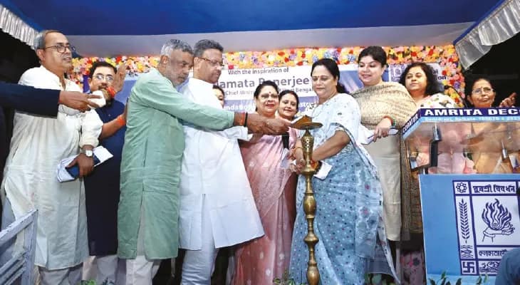 রাসবিহারীর ৮৮ নম্বর ওয়ার্ডে নতুন বুস্টার পাম্পিং স্টেশন