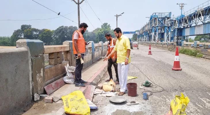 জুনের মধ্যে দুর্গাপুর ব্যারাজের রাস্তা সংস্কারের লক্ষ্যমাত্রা শেষ