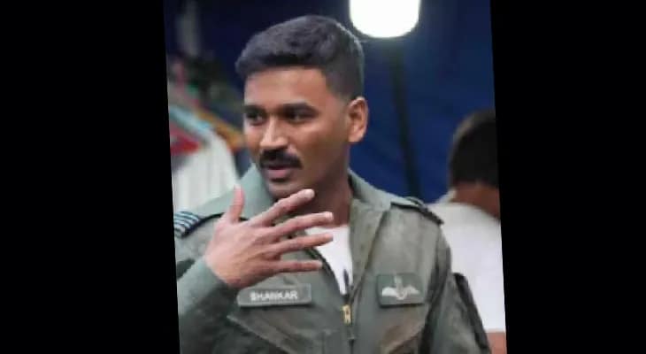 চর্চায় ধনুষের লুক