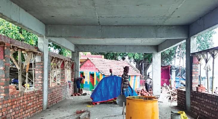 চেঙ্গাইলগামী রাজীবঘাট জেটির  কাজ ধীরগতিতে, ক্ষুব্ধ যাত্রীরা