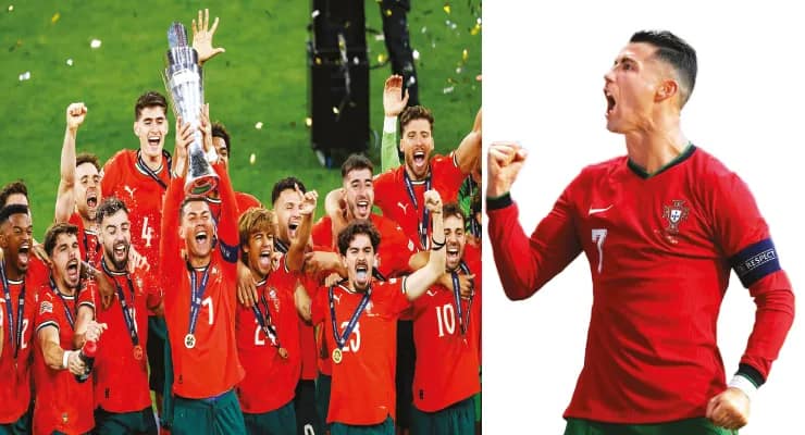 স্পেনের দর্পচূর্ণ করে চ্যাম্পিয়ন পর্তুগাল