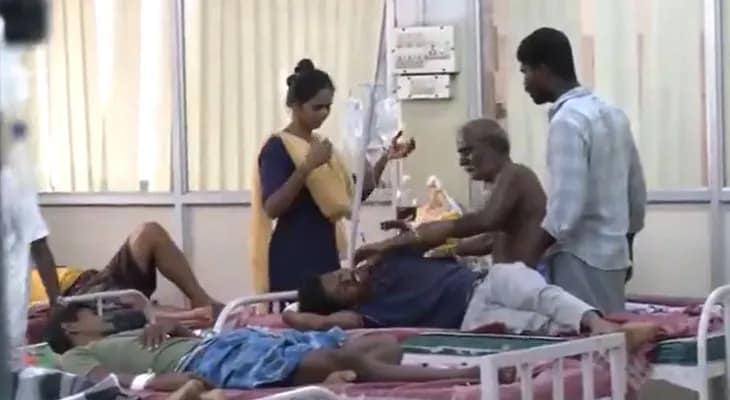 খাদ্যে বিষক্রিয়া, মাদুরাইয়ের হাসপাতালে ভর্তি ৮৫ জন