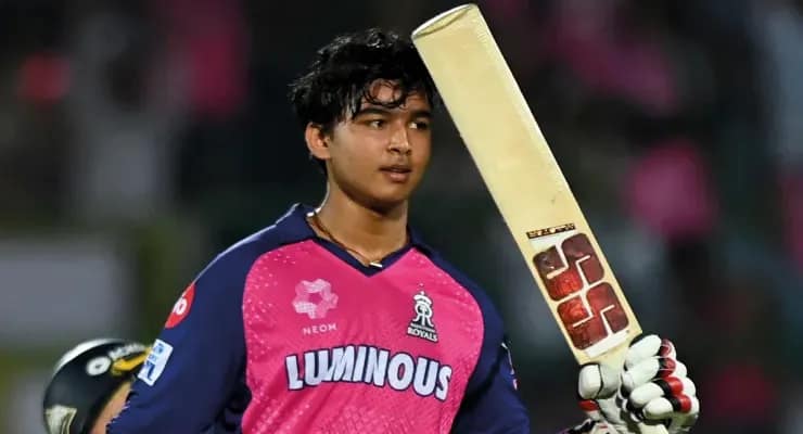 বৈভবের ব্যাটে ঝড়