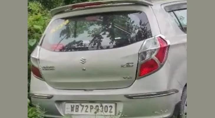 দুর্ঘটনার কবলে আলিপুরদুয়ার জেলা পরিষদের খাদ্য কর্মাধ্যক্ষের গাড়ি
