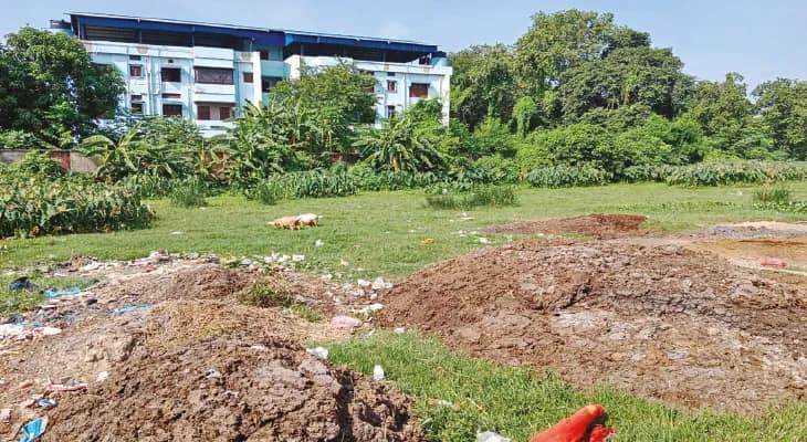 বর্ধমান শহরে বেহুলা নদী ভরাটের অভিযোগ, ব্যবস্থা নেওয়ার আশ্বাস