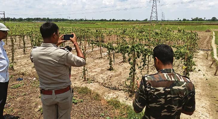 তৃণমূল নেতার জমি নষ্ট করার অভিযোগ উঠল তারকেশ্বরে