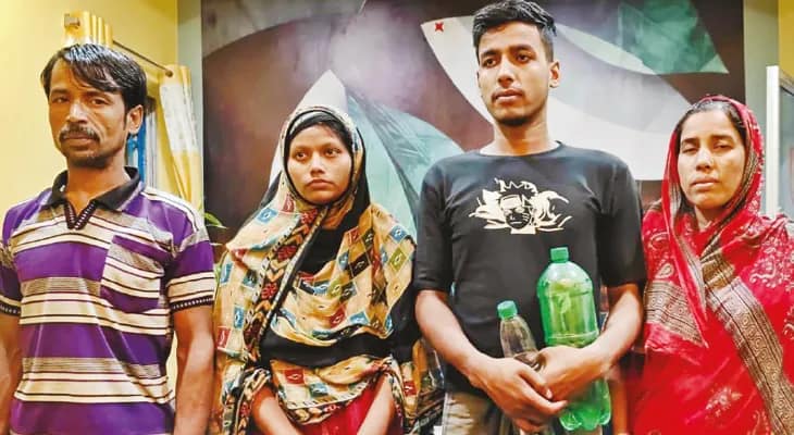 ‘পুশব্যাক’ করা বাগদার দম্পতিকে বাংলাদেশ থেকে ফেরানো হল