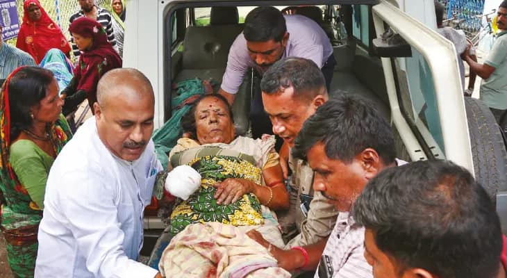 নন্দীগ্রামে মজুত বোমা ফেটে হাত খোয়ালেন বৃদ্ধা, চাঞ্চল্য