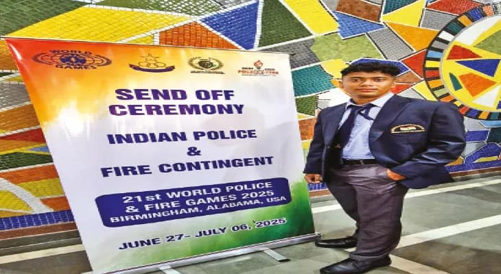 আমেরিকায় ওয়ার্ল্ড পুলিস অ্যান্ড ফায়ার গেমস, বিশ্বমঞ্চে দেশের হয়ে রিলে রেসে দিনহাটার সৌরভ সাহা