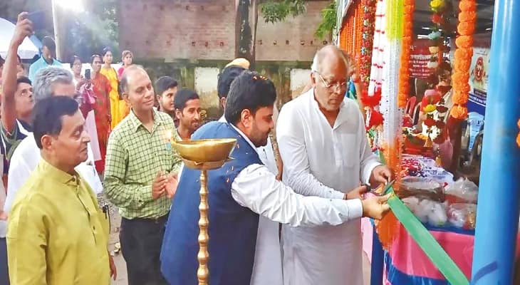 সমুদ্রগড়ে স্বনির্ভর গোষ্ঠীর স্টলের উদ্বোধন