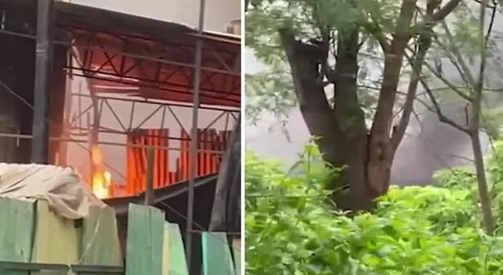 জনপ্রিয় হিন্দি ধারাবাহিক ‘অনুপমা’র শ্যুটিং ফ্লোরে অগ্নিকাণ্ড, ঘটনাস্থলে দমকলের পাঁচটি ইঞ্জিন