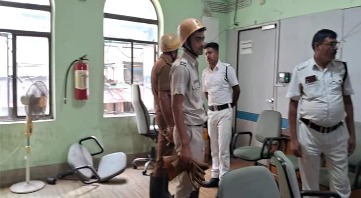 নির্বাচন কমিশনের অফিসের দোতলায় ডেটা সেন্টারে অগ্নিকাণ্ড