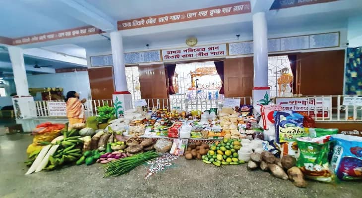 শ্রীচৈতন্যের পছন্দের আম-কচুশাক-ক্ষীর-মোয়া-আচার, বহু যুগ পর পানিহাটি থেকে পুরী গেল ‘রাঘবের ঝালি’