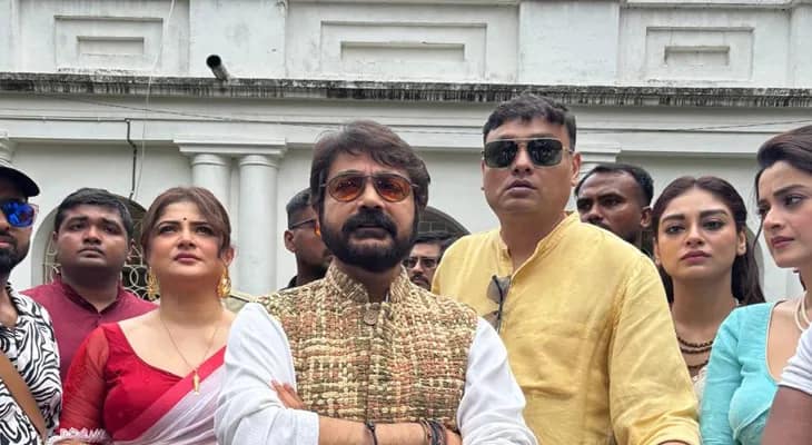 সাহিত্য সম্রাট বঙ্কিমচন্দ্র চট্টোপাধ্যায়ের জন্মবার্ষিকীতে নৈহাটিতে তাঁর বাসভবনে গেলেন প্রসেনজিৎ, শ্রাবন্তীরা