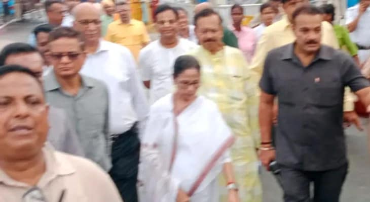 দীঘায় জগন্নাথ দেবের মাসির বাড়ির পরিদর্শনে মুখ্যমন্ত্রী