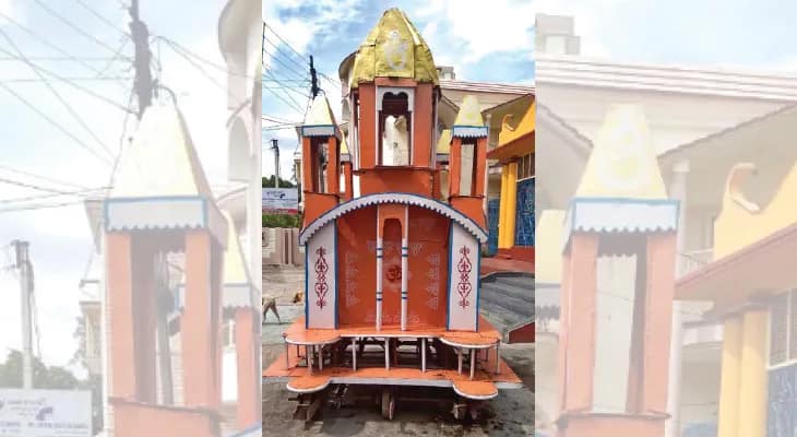 বঙ্কিমচন্দ্রের পারিবারিক রথে থাকেন না প্রভু জগন্নাথদেবই