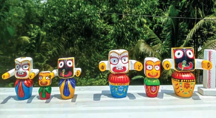 শিল্পী প্রিয়ব্রতর সাধনায় দেড় ফুটের জগন্নাথদেব, কদর ভিন রাজ্যেও
