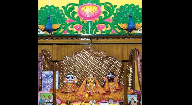 প্রাচীন মায়াপুরে বালক সাধু মহারাজের প্রাচীন রথযাত্রায় মেতে ওঠে নবদ্বীপবাসী