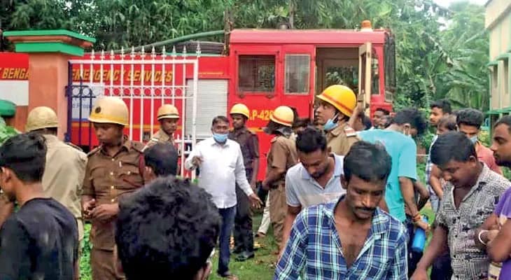 এগরা সারদা শশীভূষণ কলেজ: কেমিস্ট্রির রিসার্চ ল্যাবে আগুনে পুড়ে ছাই কোটি টাকার সম্পত্তি