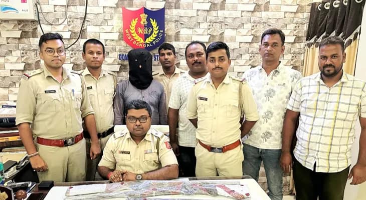 মুর্শিদাবাদের ডোমকলে বিপুল আগ্নেয়াস্ত্র উদ্ধার পুলিসের, ধৃত এক