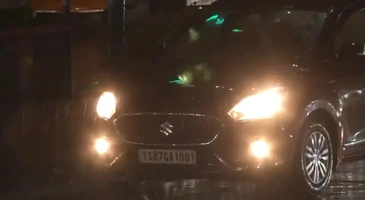 ভারী বৃষ্টিতে ভিজল হায়দরাবাদের বিভিন্ন এলাকা