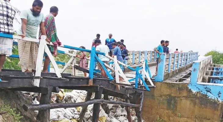 বাসন্তীর রাধারানিপুরে খালের উপর নয়া স্লুইস গেট ও সেতু তৈরি করবে সেচদপ্তর