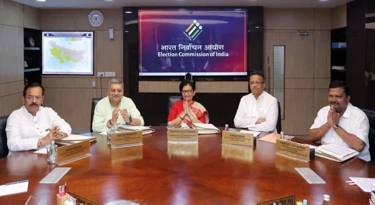 দিল্লিতে নির্বাচন কমিশনে তৃণমূলের প্রতিনিধি দল