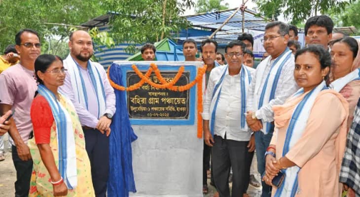 উলুবেড়িয়ার আরও এক পঞ্চায়েতে কঠিন বর্জ্য ব্যবস্থাপনা প্রকল্পের সূচনা