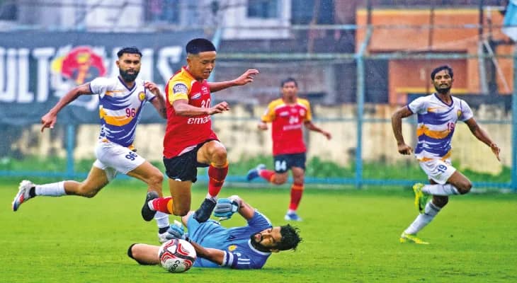 ইস্ট বেঙ্গলকে রুখে দিল সুরুচি সঙ্ঘ
