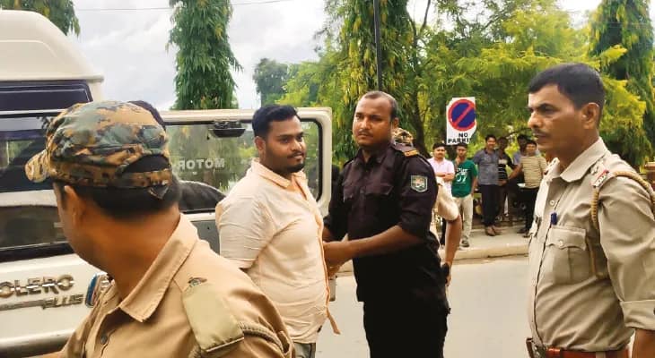 তৃণমূল নেতাকে গুলি কাণ্ডে বিজেপি বিধায়কের ছেলের পুলিস হেফাজত