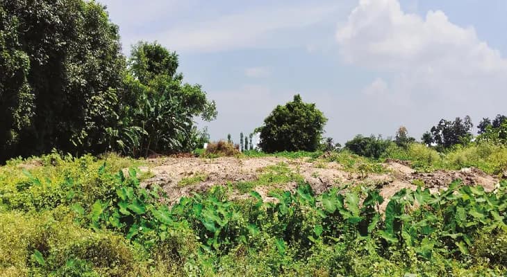 চারমাসেও বামনগোলায় ব্রিটিশ আমলের নীলকুঠির জমি দখলমুক্ত হয়নি, ক্ষোভ