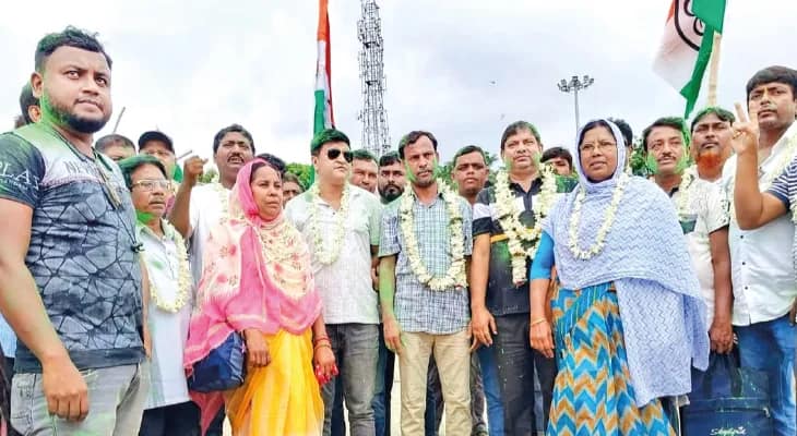 ছোট আন্দুলিয়া সমবায় সমিতিতে বিনা প্রতিদ্বন্দ্বিতায় জয়ী তৃণমূল