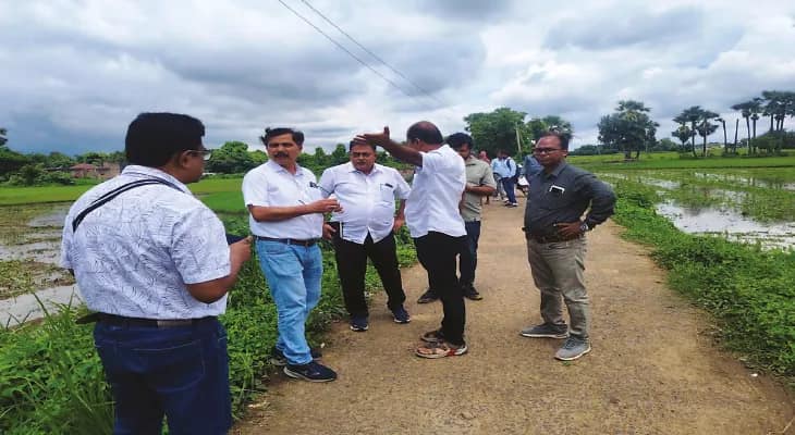 মুরারইয়ে জেলার দ্বিতীয় পশু হাসপাতালের জমি পরিদর্শন
