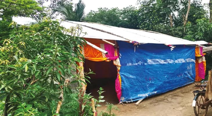 বরুণ হত্যাকাণ্ডে স্থগিত হয়ে যায় ভাইঝির বিয়ে, গোঘাটে ৫ দিন পর আড়ম্বর ছাড়াই বিয়ের আসর যুবতীর