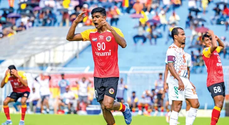 কাস্টমসকে হারাতে ব্যর্থ বিনোর ইস্ট বেঙ্গল