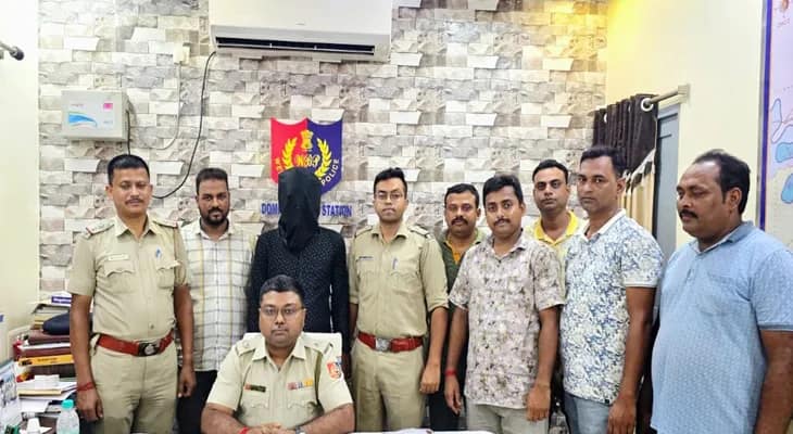 মুর্শিদাবাদের ডোমকলে আগ্নেয়াস্ত্রসহ গ্রেপ্তার এক যুবক