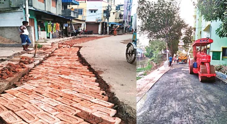 সংযুক্ত এলাকায় ২৬ কিমি রাস্তার হাল ফেরাতে উদ্যোগ, বাধ সাধছে প্রবল বর্ষণ