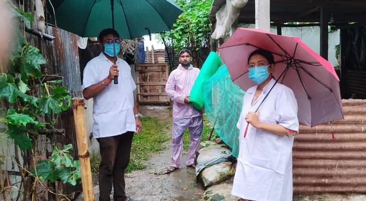 জাপানি এনসেফেলাইটিসে মৃত্যুর ঘটনায় জলপাইগুড়ি সদর ব্লকে দু’টি শুয়োরের খামার বন্ধ করে দিল প্রশাসন