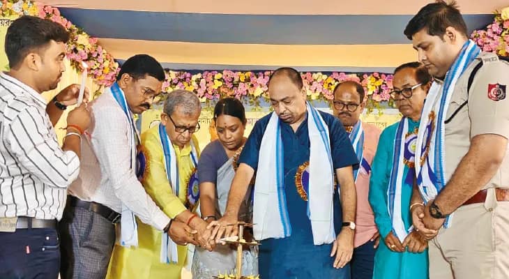 বেলদায় বনমহোৎসবের উদ্বোধনে বনমন্ত্রী