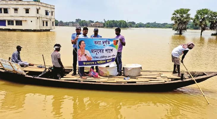 সুবর্ণরেখার জলে আবারও প্লাবিত রামনগরের বাধিয়া, এগরার সাহাড়া