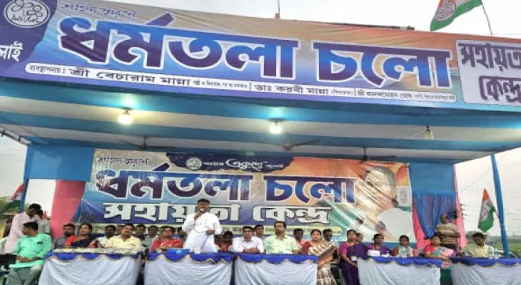 জায়ান্ট স্ক্রিন থেকে সহায়তা ক্যাম্প, কলকাতামুখী মানুষ আগের রাতেই