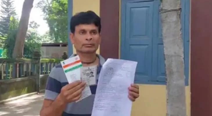 ২১ জুলাইয়ের সভায় এনআরসি  নোটিসপ্রাপ্ত উত্তমকুমার ব্রজবাসী