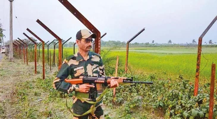 ধানতলা-হাঁসখালি সীমান্তে অনুপ্রবেশে ভাটা, ধৃত নগণ্য